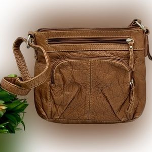 🌺St. Johns Bay Crossbody Bag Purse Satchel Pouch Zippered Multi-pocket🌸🌺